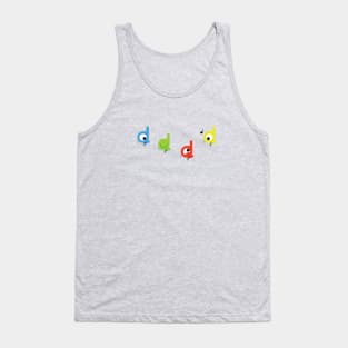 Birds on a wire Tank Top